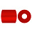 NABBI Strijkkralen, afm 5x5 mm, gatgrootte 2,5 mm, medium, lichtrood (32225), 6000 stuk/ 1 doos