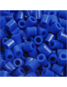 NABBI Strijkkralen, afm 5x5 mm, gatgrootte 2,5 mm, medium, donkerblauw (32232), 6000 stuk/ 1 doos