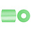NABBI Strijkkralen, afm 5x5 mm, gatgrootte 2,5 mm, medium, neon groen (32237), 1100 stuk/ 1 doos