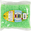 NABBI Strijkkralen, afm 5x5 mm, gatgrootte 2,5 mm, medium, neon groen (32237), 6000 stuk/ 1 doos