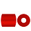NABBI Strijkkralen, afm 5x5 mm, gatgrootte 2,5 mm, medium, rood (32231), 6000 stuk/ 1 doos