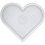 Creativ Company Onderplaat, afm 15 cm, medium, helder, 10 stuk/ 1 doos