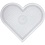 Creativ Company Onderplaat, afm 15 cm, medium, helder, 10 stuk/ 1 doos