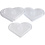 Creativ Company Onderplaat, afm 15 cm, medium, helder, 10 stuk/ 1 doos