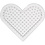 Creativ Company Onderplaat, klein hart, afm 7 cm, medium, 10 stuk/ 1 doos