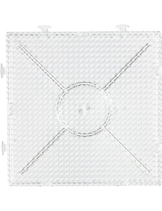 NABBI Onderplaat, groot vierkant, afm 15x15 cm, medium, helder, 1 stuk