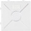 NABBI Onderplaat, groot vierkant, afm 15x15 cm, medium, helder, 1 stuk