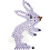 Creativ Company Onderplaat, Teddybeer, auto, rendier, eend en konijn, afm 16x19,5-19x24 cm, JUMBO, helder, 5 stuk/ 1 doos