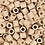 NABBI BioBeads van NABBI, afm 5x5 mm, gatgrootte 2.5 mm, medium, crème, 1000 stuk/ 1 doos