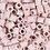NABBI BioBeads van NABBI, afm 5x5 mm, gatgrootte 2.5 mm, medium, lichtroze, 1000 stuk/ 1 doos
