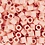 NABBI BioBeads van NABBI, afm 5x5 mm, gatgrootte 2,5 mm, medium, salmon (051), 1000 stuk/ 1 doos