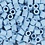 NABBI BioBeads van NABBI, afm 5x5 mm, gatgrootte 2.5 mm, medium, lichtblauw, 1000 stuk/ 1 doos
