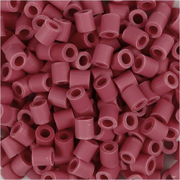 NABBI BioBeads van NABBI, afm 5x5 mm, gatgrootte 2.5 mm, medium, rood, 1000 stuk/ 1 doos