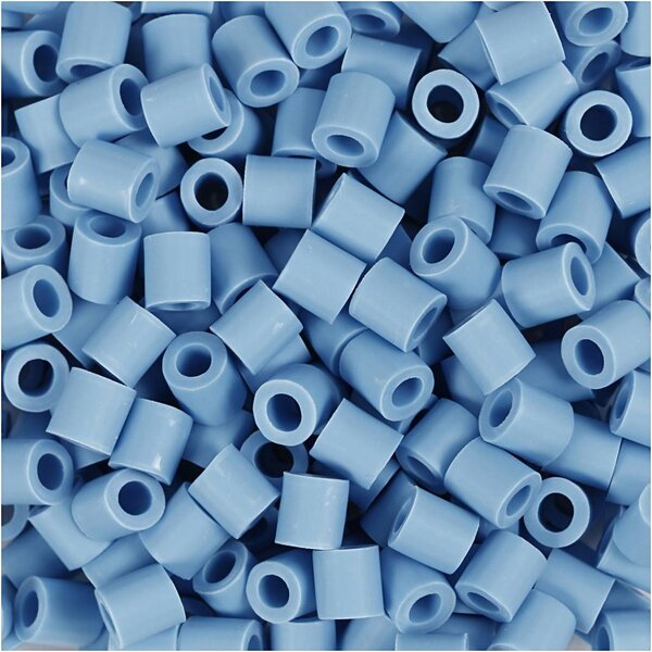 NABBI BioBeads van NABBI, afm 5x5 mm, gatgrootte 2.5 mm, medium, blauw, 1000 stuk/ 1 doos