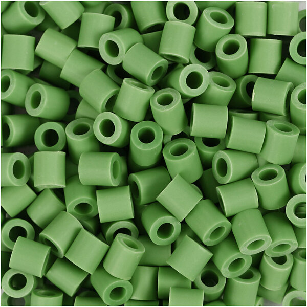NABBI BioBeads van NABBI, afm 5x5 mm, gatgrootte 2.5 mm, medium, groen, 3000 stuk/ 1 doos