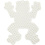 NABBI NABBI BioBeads Grondplaat, kikker, afm 10x12 cm, medium, 1 stuk
