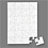 Creativ Company Puzzel, afm 15x21 cm, wit, 24 delen, 16 stuk/ 1 doos