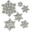 Creativ Company Snijmal, sneeuwvlokken, d 2-6 cm, 1 stuk