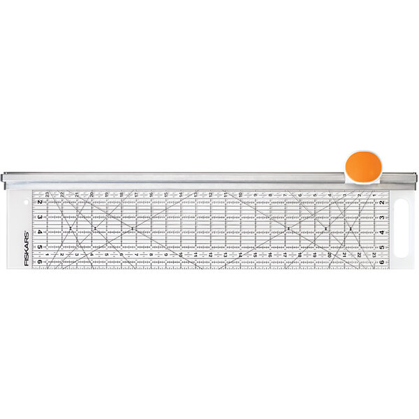 Fiskars Fiskars Combo Rotary Cutter & Ruler, L: 61 cm, B: 15 cm, 1 stuk