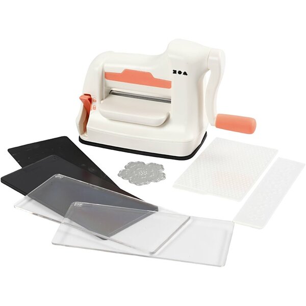 Creativ Company Starterset - Stans- en embosmachine, A7, vel 74x105 mm, 1 set