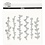 Creativ Company Stans- en embossing mallen, bloemen ranken, afm 143x123 mm, 1 stuk