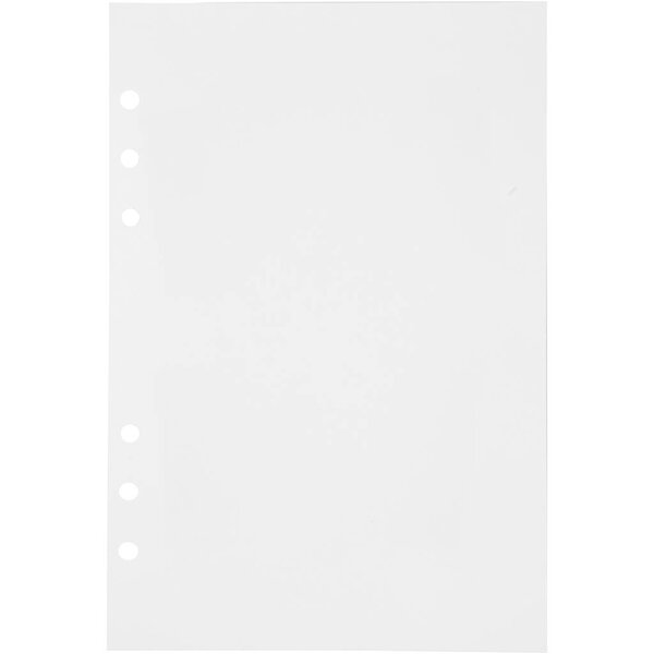 Creativ Company Planner / Bulletjournal pagina's, afm 142x210 mm, Aantal pagina's 36, 120 gr, wit, 1 stuk