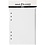 Creativ Company Planner / Bulletjournal pagina's, afm 142x210 mm, Aantal pagina's 36, 120 gr, wit, 1 stuk
