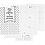 Creativ Company Planner / Bulletjournal pagina's, afm 142x210 mm, Aantal pagina's 7, 120 gr, wit, 1 stuk