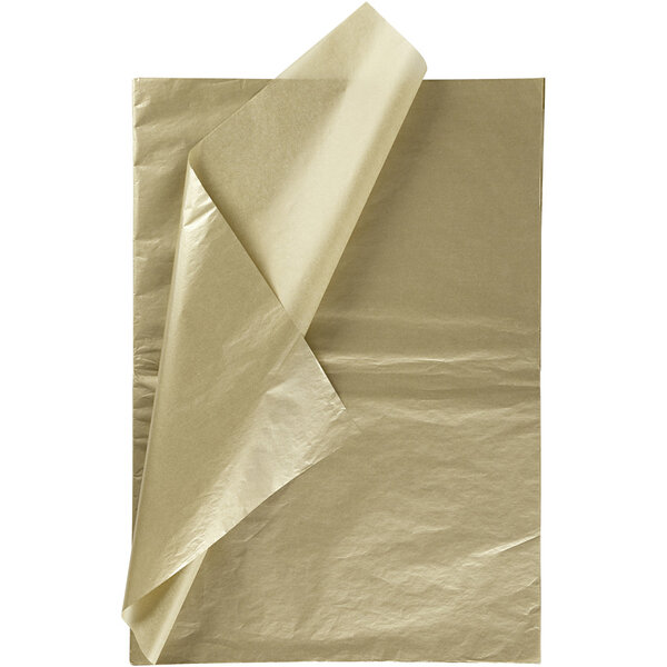Creativ Company Tissuepapier, vel 50x70 cm, 17 gr, goud, 6 vel/ 1 doos