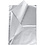 Creativ Company Tissuepapier, vel 50x70 cm, 17 gr, zilver, 6 vel/ 1 doos