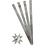 Creativ Company Vlechtstroken, L: 73 cm, B: 25 mm, d 11,5 cm, zilver, 100 stroken/ 1 doos