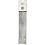 Creativ Company Vlechtstroken, L: 73 cm, B: 25 mm, d 11,5 cm, zilver, 100 stroken/ 1 doos