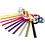 Creativ Company Slinger Stroken, L: 16 cm, B: 15 mm, diverse kleuren, 400 stuk/ 1 doos