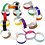 Creativ Company Slinger Stroken, L: 16 cm, B: 15 mm, diverse kleuren, 400 stuk/ 1 doos