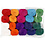 Creativ Company Rollen Crêpepapier, L: 20 M, B: 5 cm, 22 gr, diverse kleuren, 20 rol/ 1 doos