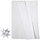 Creativ Company Vlechtstroken, L: 45 cm, B: 15 mm, d 6,5 cm, wit, 500 stroken/ 1 doos