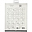 Creativ Company Vlechtstroken, L: 45 cm, B: 15 mm, d 6,5 cm, wit, 500 stroken/ 1 doos