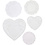 Creativ Company Cakeservetten, afm 9-14,5 cm, 5x80 stuk/ 1 doos