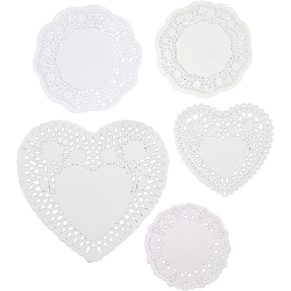 Creativ Company Cakeservetten, afm 9-14,5 cm, 5x80 stuk/ 1 doos