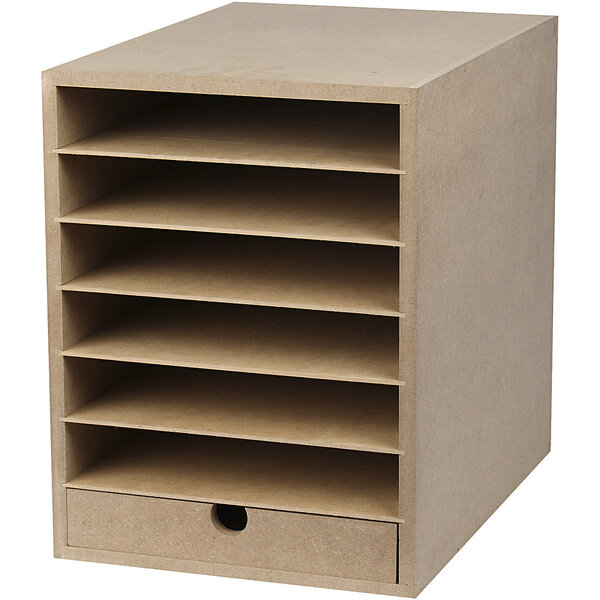 Creativ Company Papier opslag unit, H: 31,5 cm, D: 32 cm, B: 24,3 cm, A4, 1 stuk