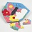 Creativ Company Puzzel, afm 17-21 cm, wit, 10 stuk/ 1 doos