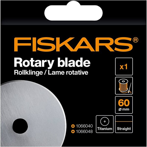 Fiskars Fiskars Rolmes, d 60 mm, 1 stuk