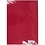 Creativ Company Gekleurd Karton, A2, vel 420x594 mm, 180 gr, kerstrood, 10 vel/ 1 doos