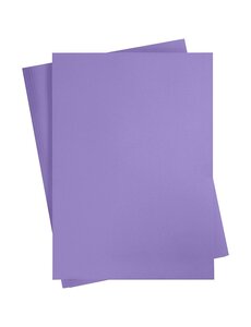 Creativ Company Gekleurd Karton, A2, vel 420x594 mm, 180 gr, paars, 10 vel/ 1 doos