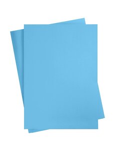 Creativ Company Gekleurd Karton, A2, vel 420x594 mm, 180 gr, blauw, 10 vel/ 1 doos