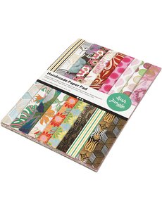 Creativ Company Handgeschept Papier, A4, vel 210x297 mm, 110-150 gr, 20 vel/ 1 doos