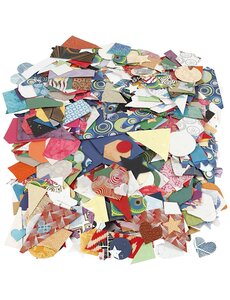 Creativ Company Vormen van Handgemaakt Papier, afm 25-130 mm, 110 gr, 500 gr/ 1 doos