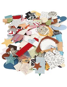 Creativ Company Vormen van Handgemaakt Papier, afm 25-130 mm, 110-150 gr, 100 gr/ 1 doos