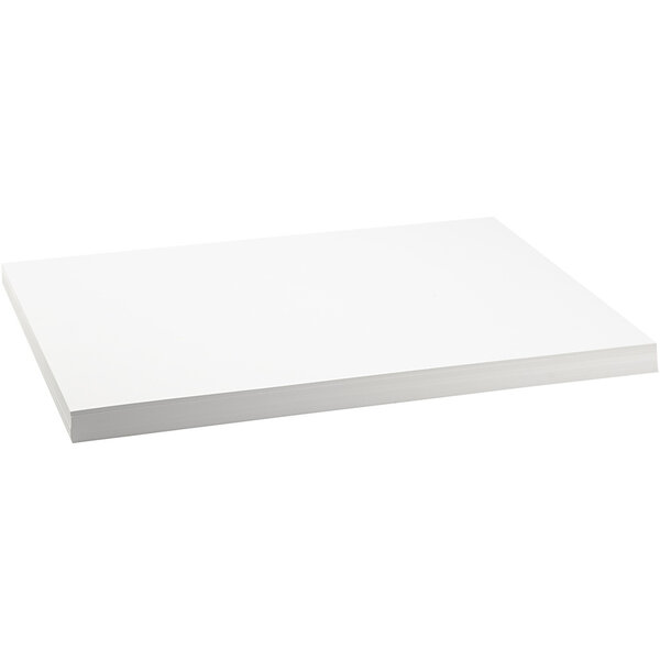 Creativ Company Gekleurd Karton, A2, vel 420x594 mm, 250 gr, wit, 100 vel/ 1 doos