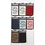 Creativ Company Patroonkarton, vel 10,5x15 cm, 200 gr, diverse kleuren, 8x10 doos/ 1 doos